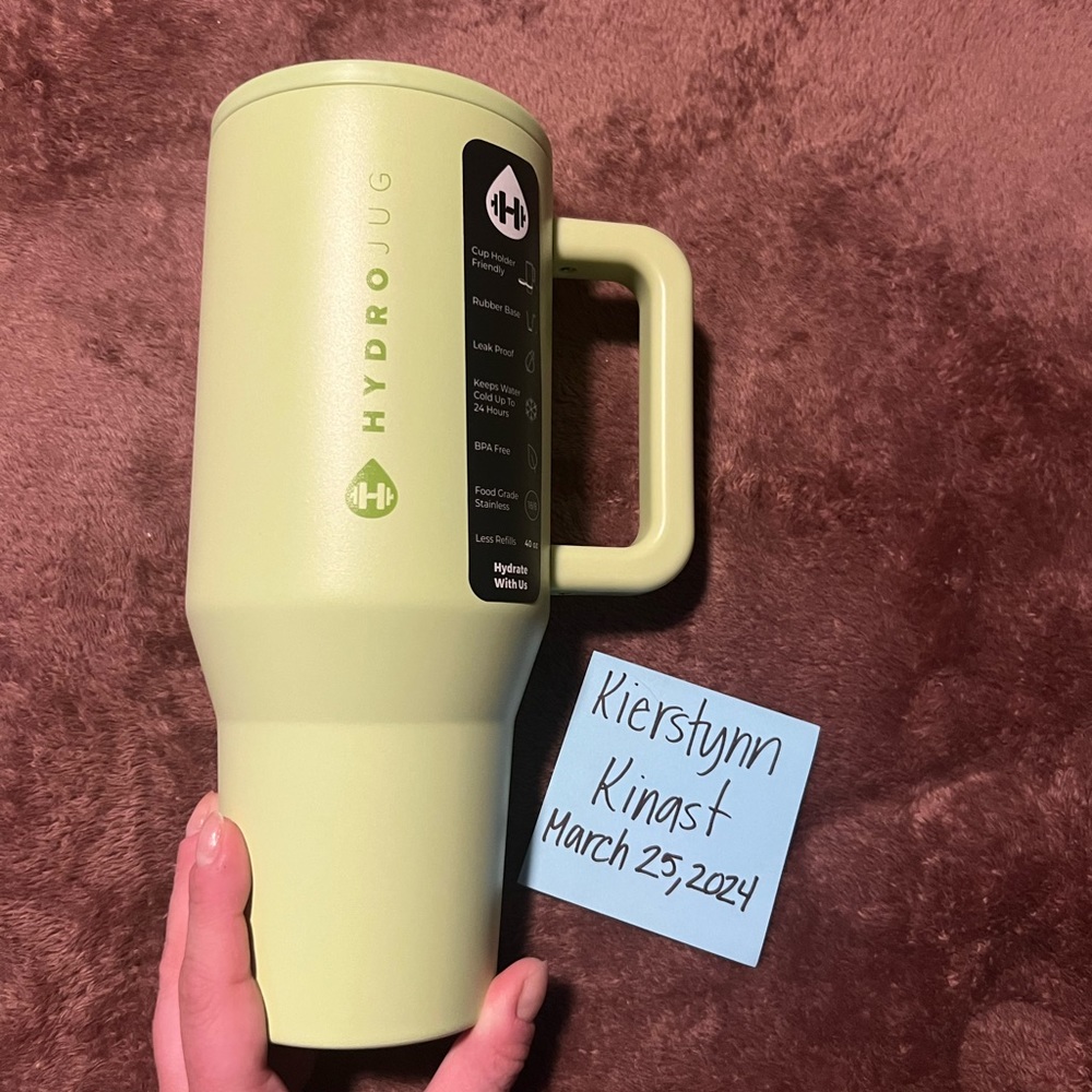 BNWT 40oz Hydrojug Traveler - Honeydew - Picture 6 of 9